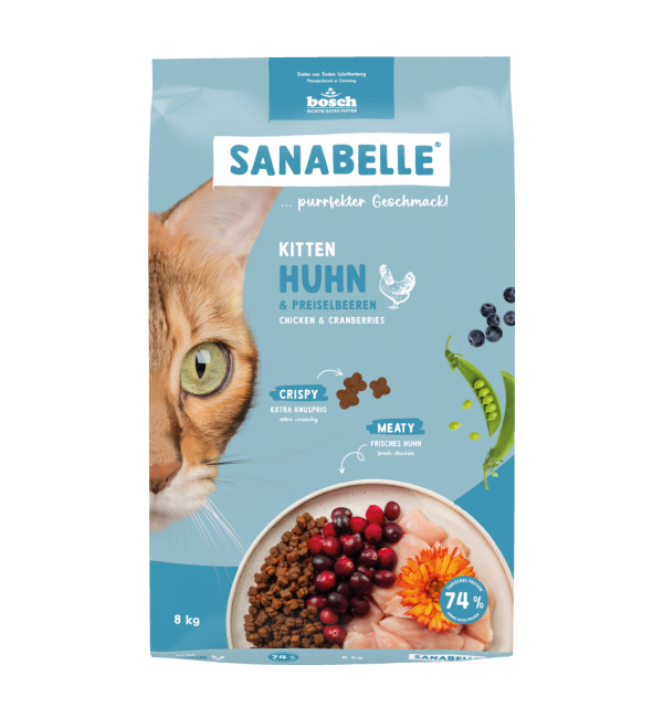 Sanabelle Kitten (Санабелль Киттен) - корм для котят и беременных кошек 8 кг УЦЕНКА