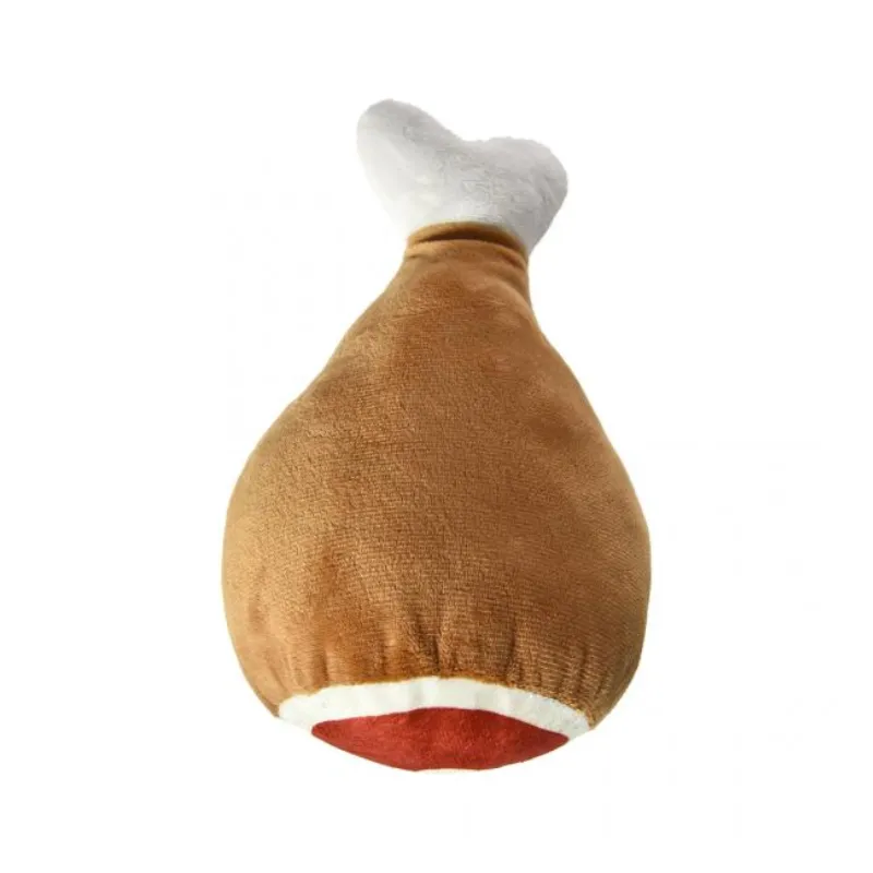 Плюшевая и нейлоновая игрушка Куриная ножка