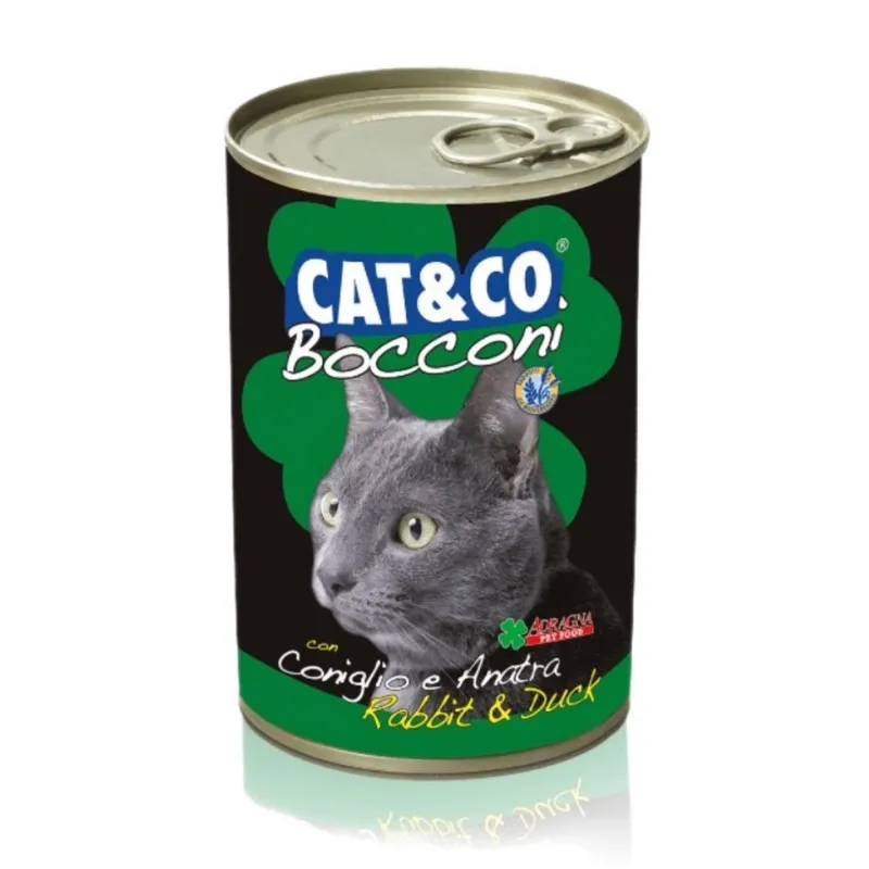 Adragna Cat&Co кусочки кролика и утки в соусе