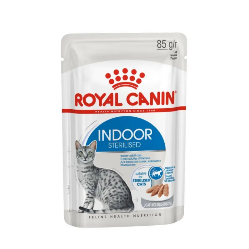 Royal Canin Indoor Sterilised в паштете