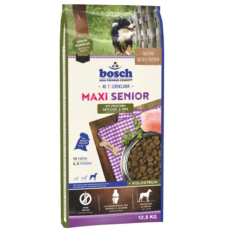 Bosch Maxi Senior для пожилых собак крупных пород