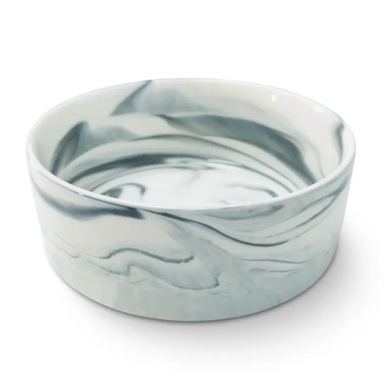 Миска керамическая БЕЛЫЙ МРАМОР (0.4л)
