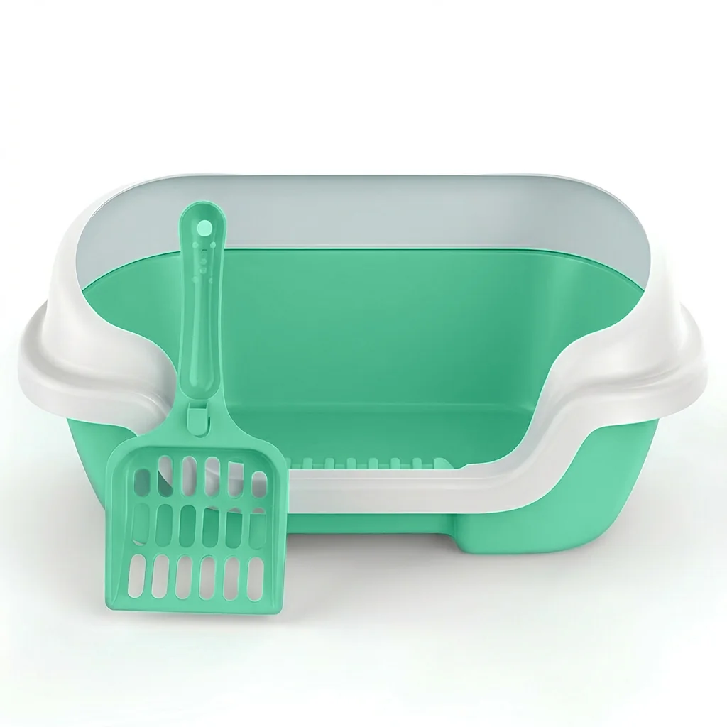 Лоток для кошек 40 см х 30 см х 11,5 см