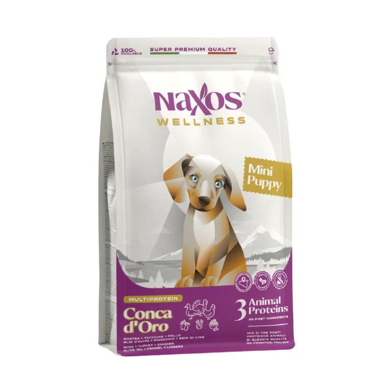 NAXOS Wellness Мини Паппи Утка, Курица, Индейка
