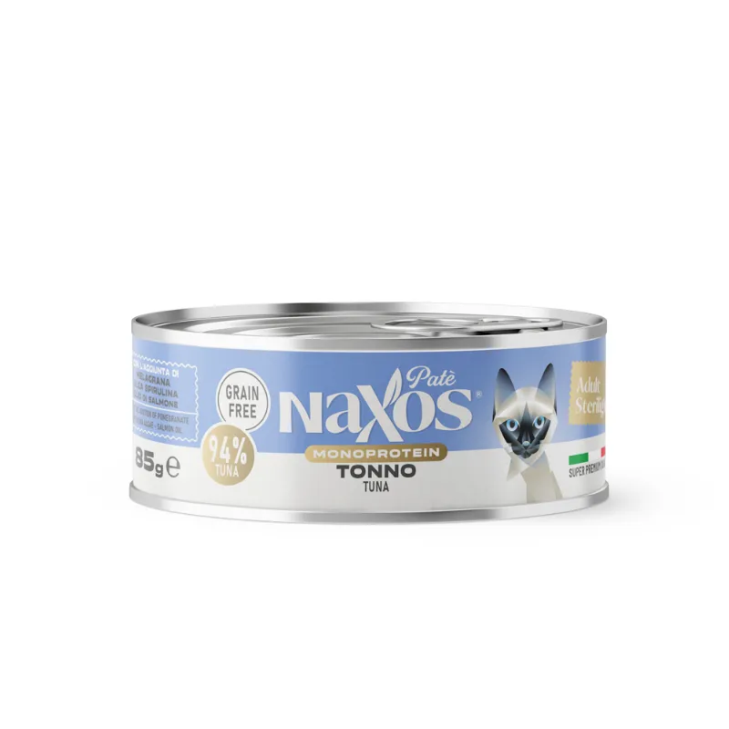 Naxos Монопротеин Эдалт паштет из Тунца