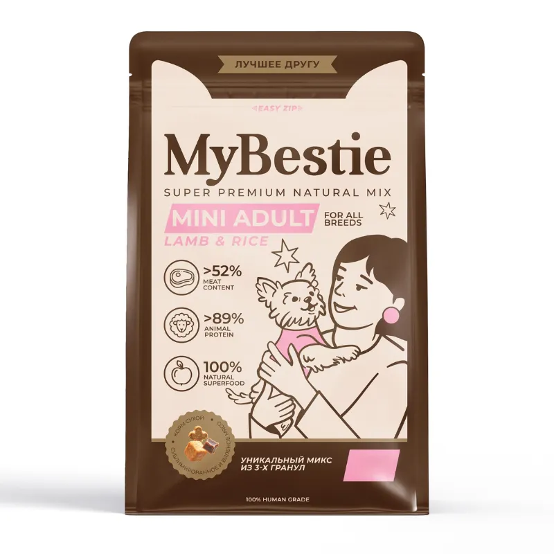 MyBestie Mini Adult Lamb and Rice