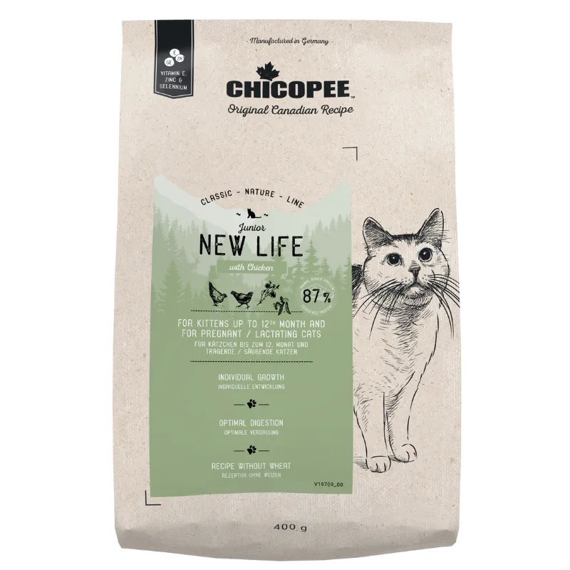 Chicopee CNL New life (Чикопи Нью Лайф ) Корм для котят и беременных кошек