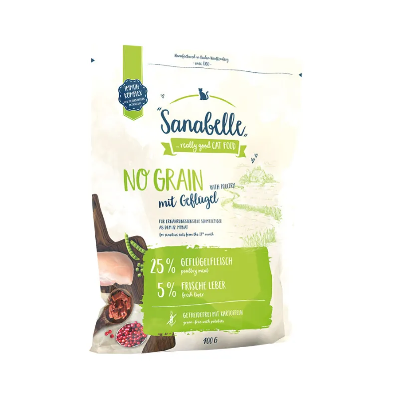 Sanabelle No Grain with poultry (Санабелль Беззерновой с птицей) - корм для кошек