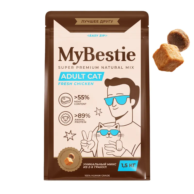 MyBestie Adult Cat с Курицей