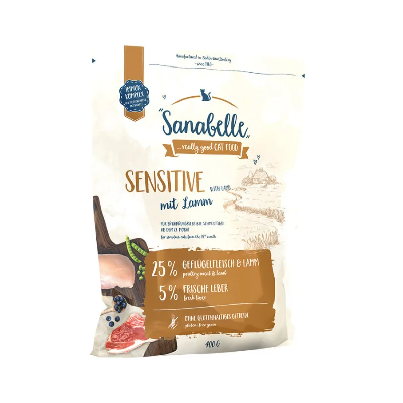Sanabelle Sensitive with Lamb (Санабелль Сенсетив с ягненком) - корм для кошек