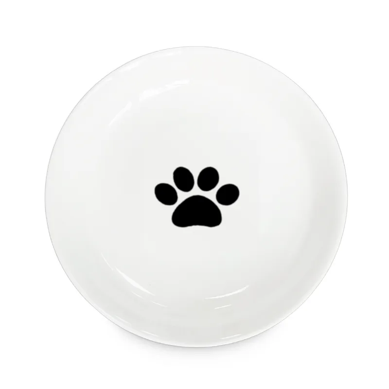 Миска керамическая с рисунком "Лапка"