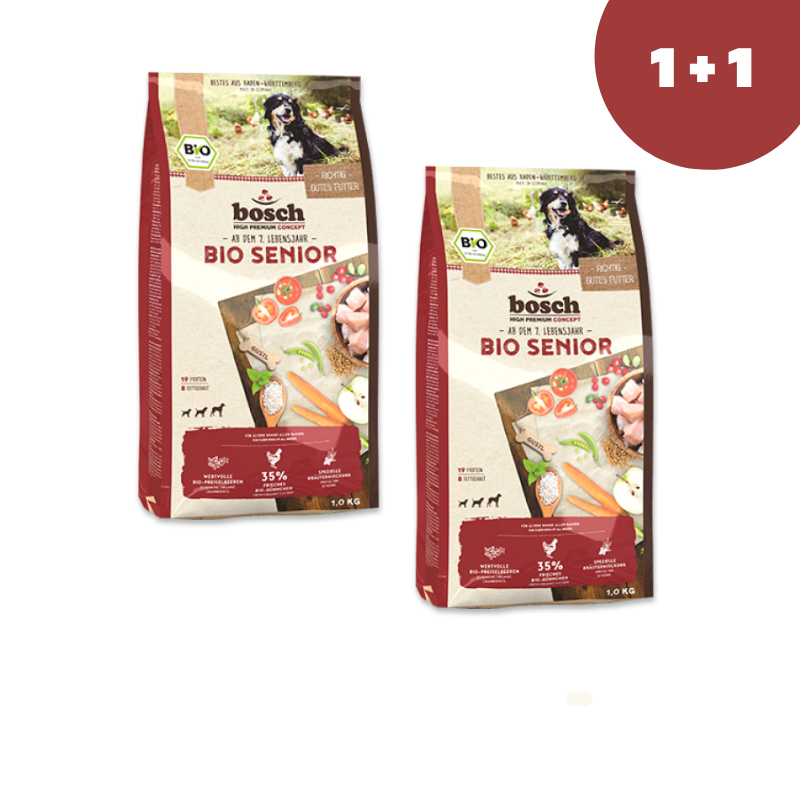 Бош Био Сеньор Курица с Клюквой, 1 кг+1кг