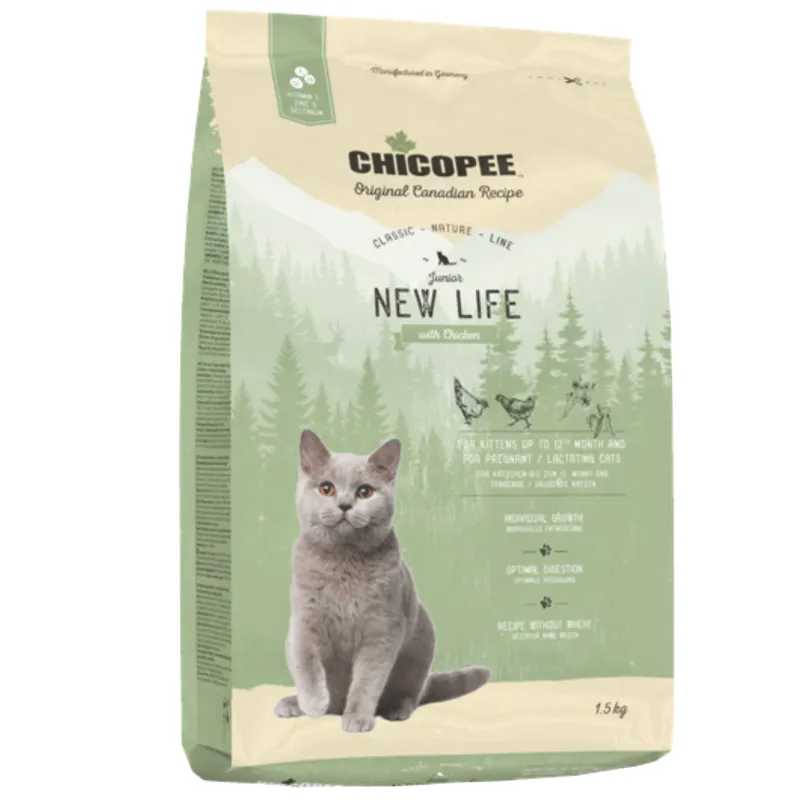 Chicopee CNL New life (Чикопи Нью Лайф ) Корм для котят и беременных кошек