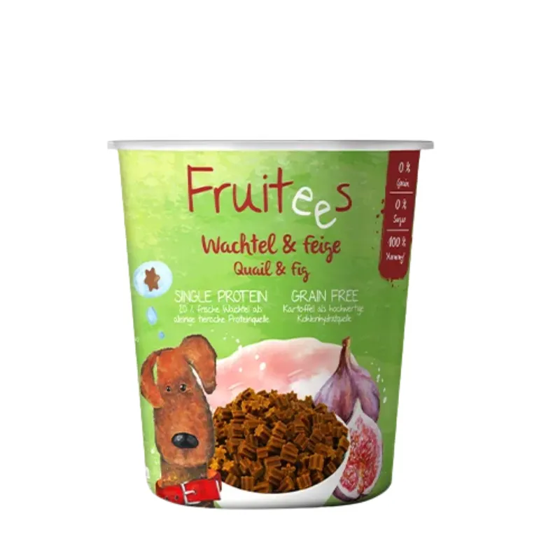 Лакомство Bosch Fruitees с перепелкой и инжиром