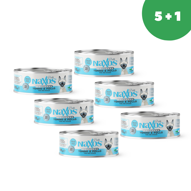 Naxos Эдалт паштет из Тунца и Курицы, (85 гр)*6шт