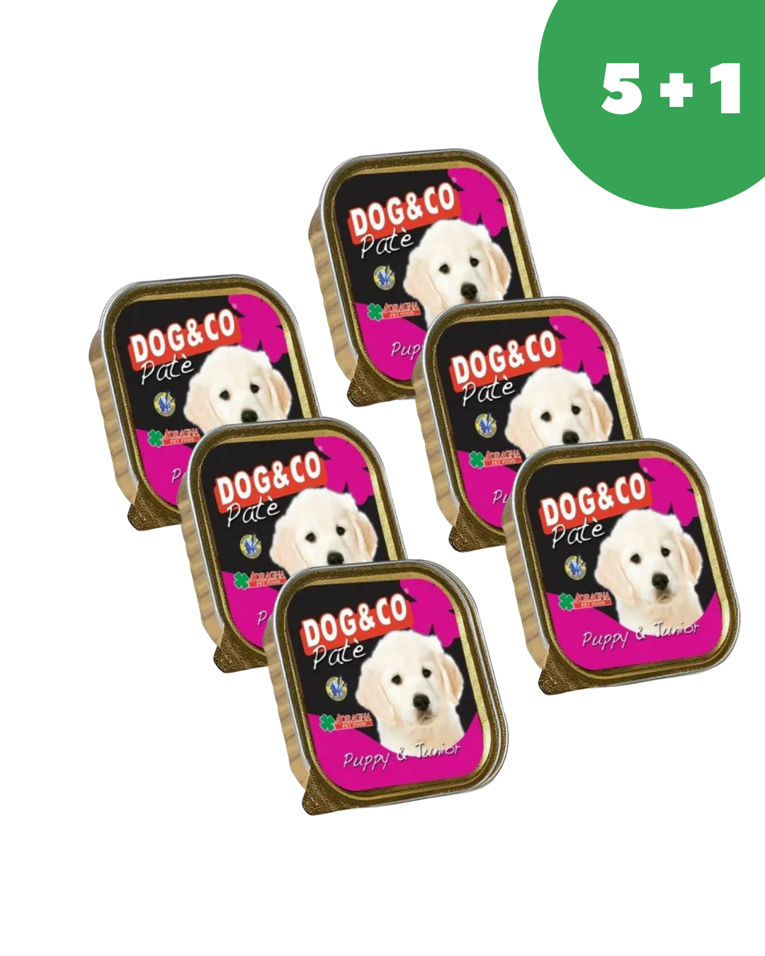 Adragna Dog&Co Паштет Паппи&Юниор для щенков ,150гр* 6шт