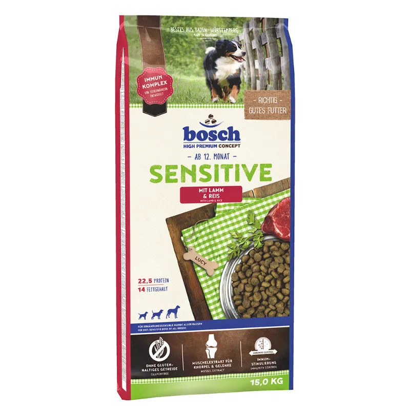 Bosch Sensitive Ягненок с Рисом