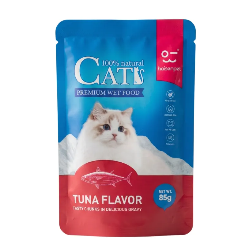 Haisenpet Пауч с Тунцом (85 гр) для кошек   TUNA