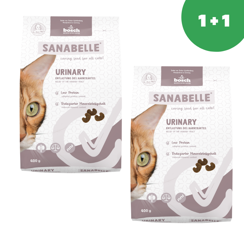 Sanabelle Urinary (Санабелль Уринари) - корм для кошек от года с чувствительной половой системой 0.4кг*2шт