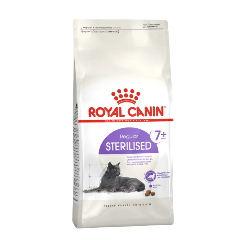 РОЯЛ КАНИН Sterilised+7 корм для стерилизов. кошек с 7 лет
