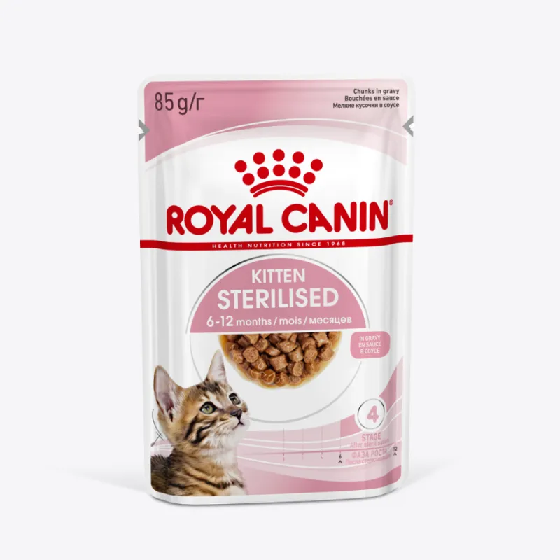 Royal Canin Kitten Sterilised в соусе