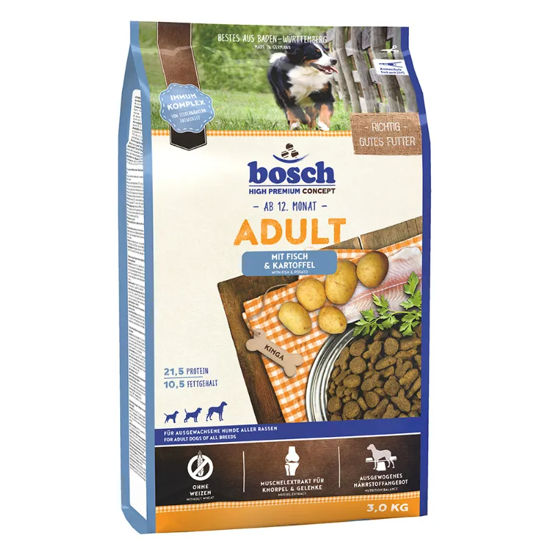 Bosch Adult с Рыбой и Картофелем 3кг