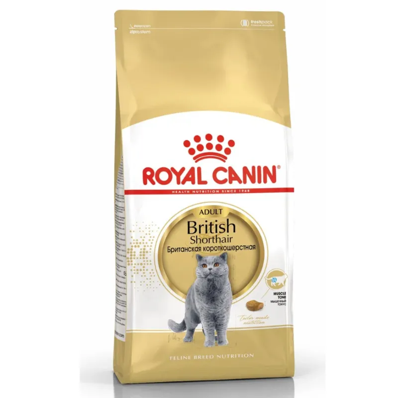 Royal Canin British Shorthair Adult Корм сухой для взрослых британских короткошерстных кошек