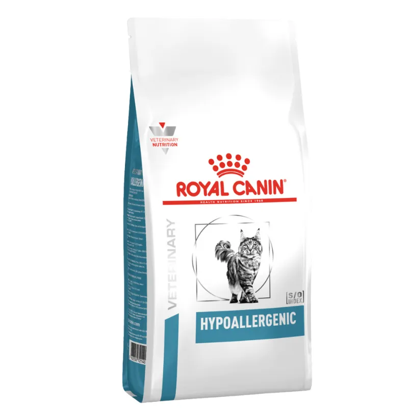 Royal Canin Hypoallergenic Корм сухой для взрослых кошек при пищевой аллергии