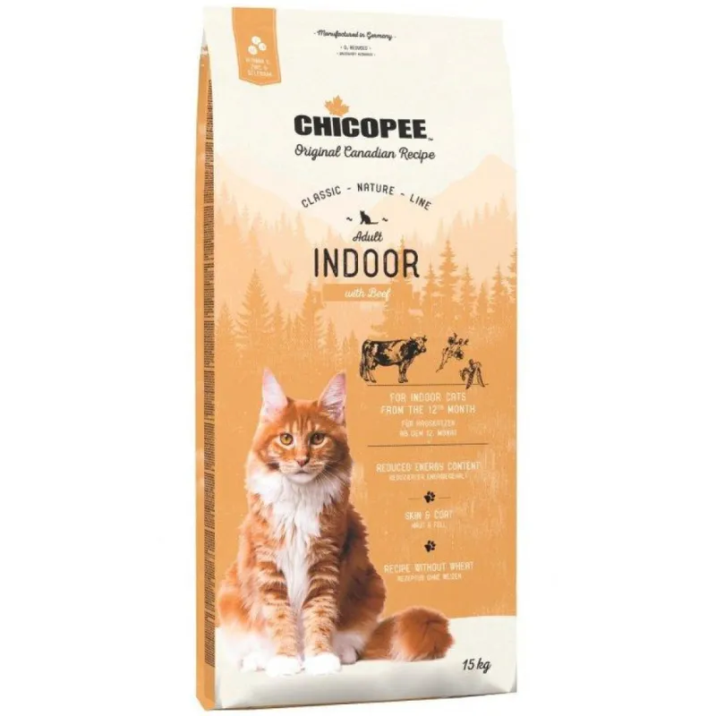 Chicopee CNL Indoor (Чикопи Индор с говядиной) Корм для домашних котов