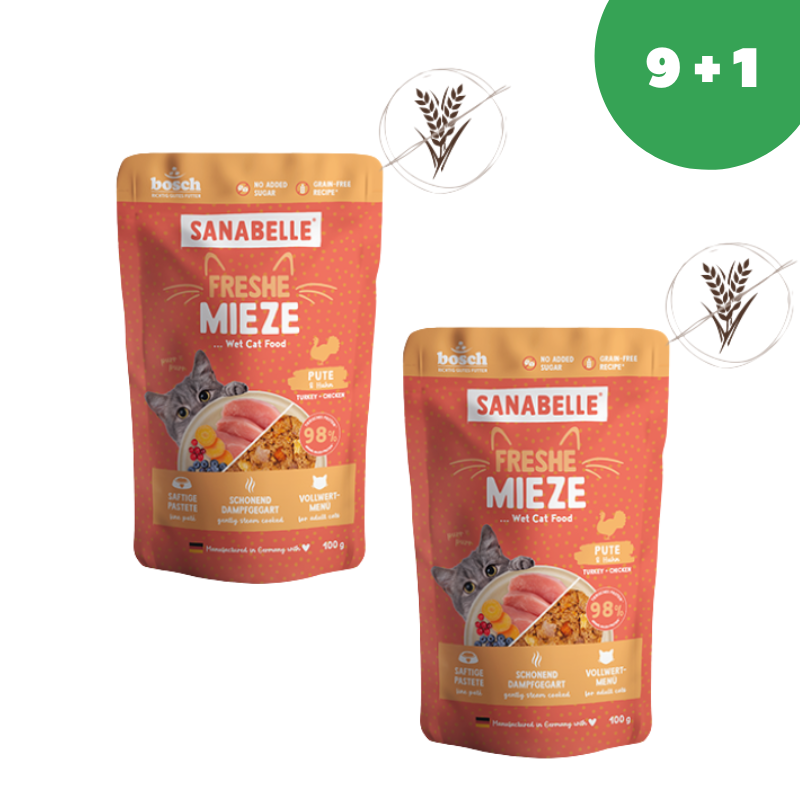 Санабелль Фреш Митце Индейка с Курицей 100гр *10шт