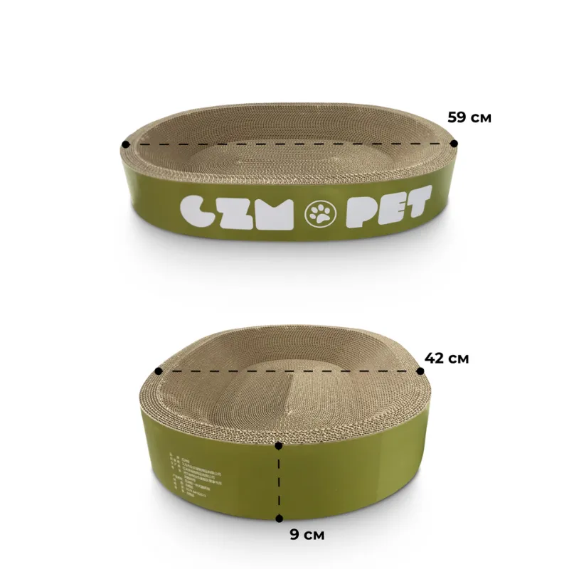 Когтеточка-лежанка КАРТОН, размер L