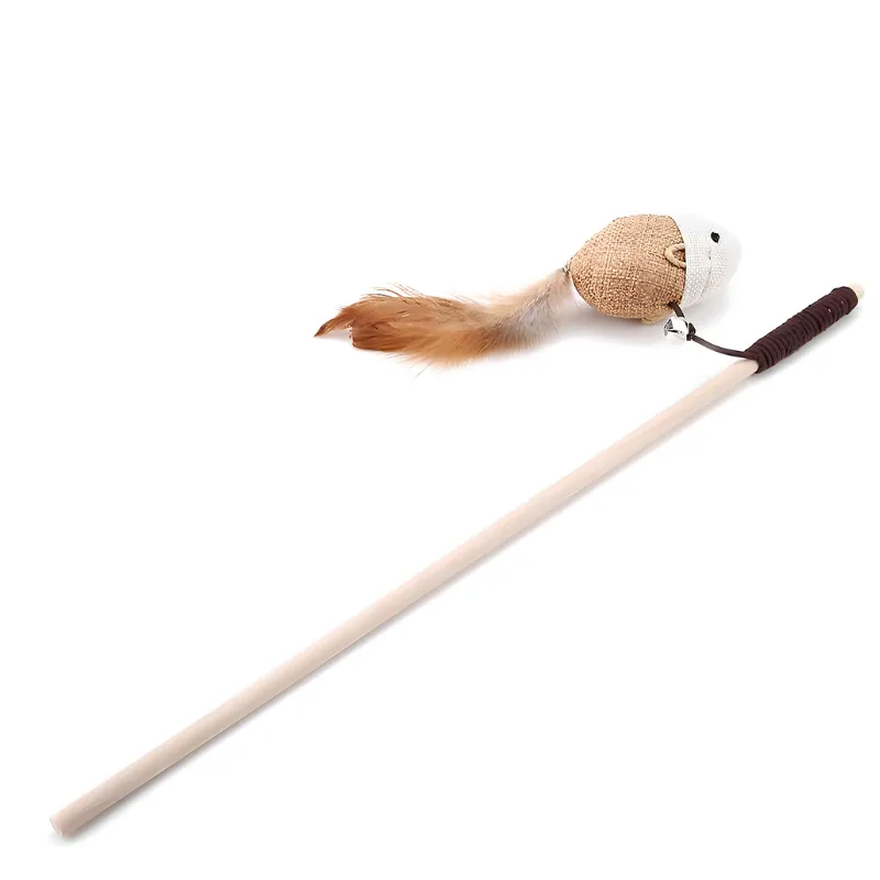 Игрушка для кошек "Дразнилка с мышкой"