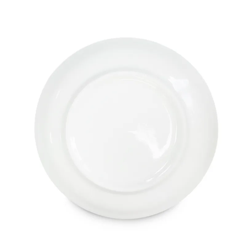 Миска керамическая белая с рисунком "Кошка"