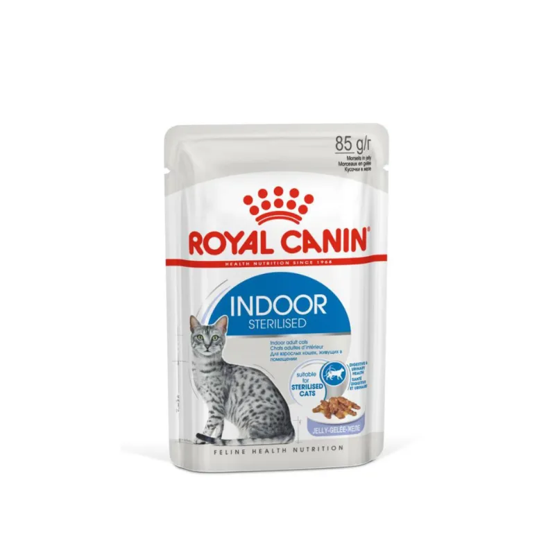 Royal Canin Indoor Sterilised кусочки в желе