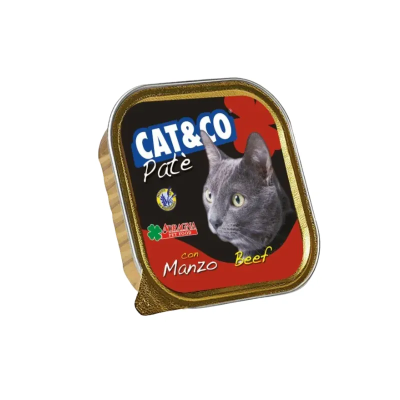 Адрагна Cat&Co паштет из говядины