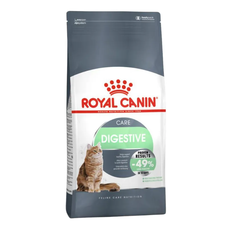 Royal Canin Digestive Care Корм сухой для взрослых кошек для поддержания здоровья пищеварительной системы