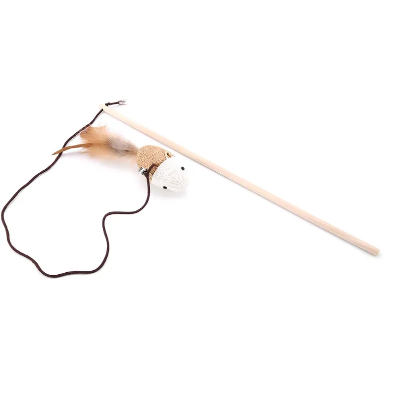 Игрушка для кошек "Дразнилка с мышкой"