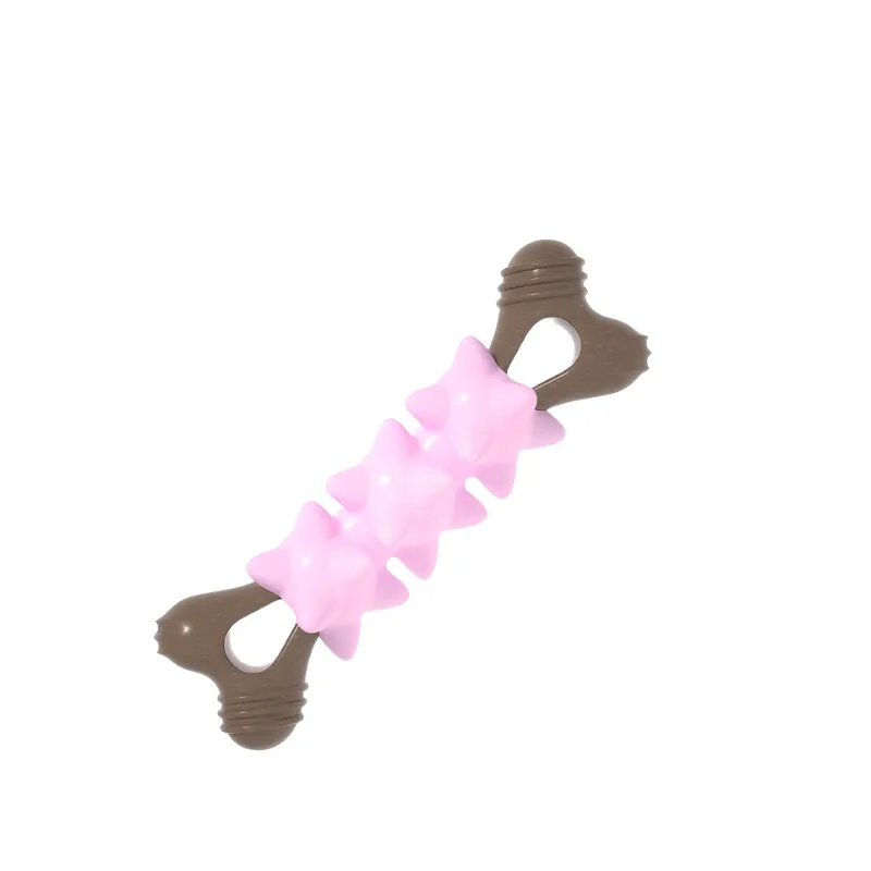 Игрушка резиновая для собак "Кость со вставками для жевания"