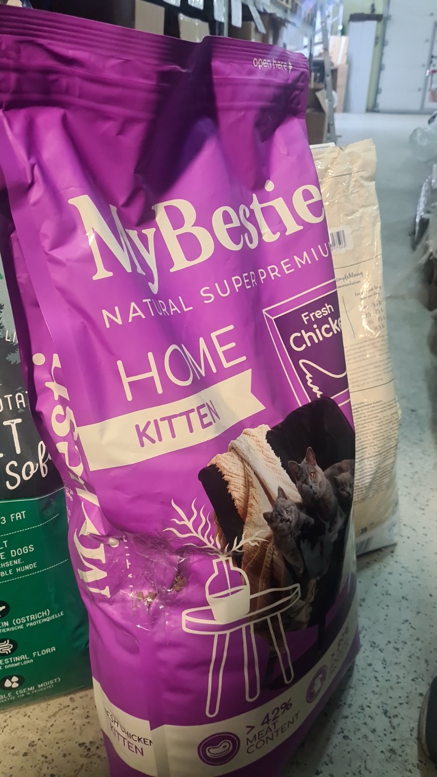 БРАК MyBestie Home Kitten 10кг БРАК