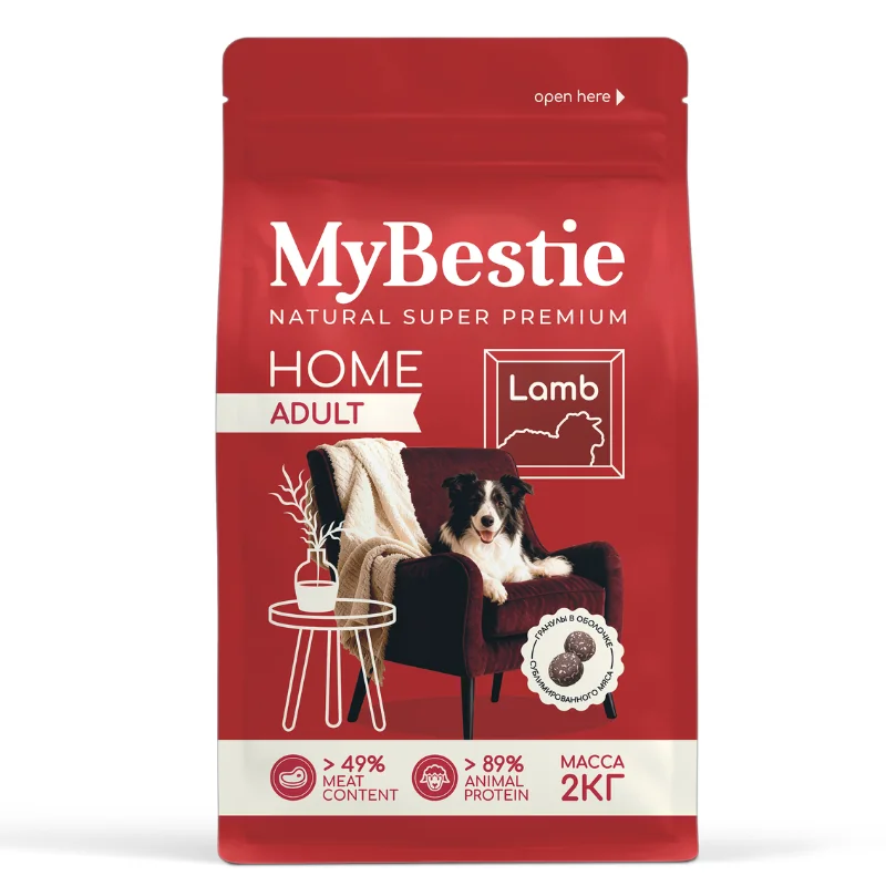 MyBestie Нome Adult Ягненок 0,8 кг