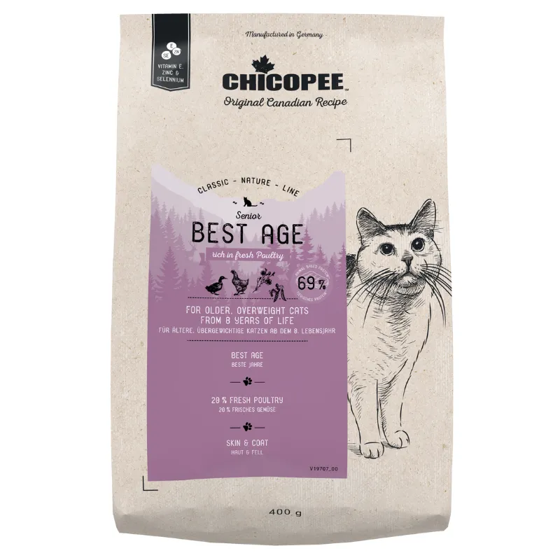Chicopee CNL Senior (Чикопи Сеньор с птицей) Корм для пожилых котов