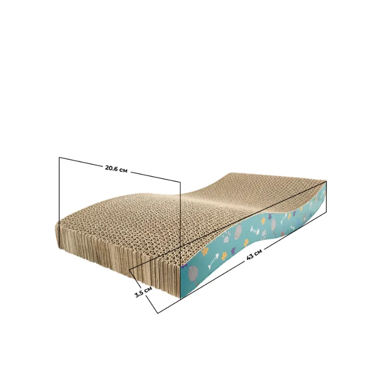 Когтеточка КАРТОН изгиб